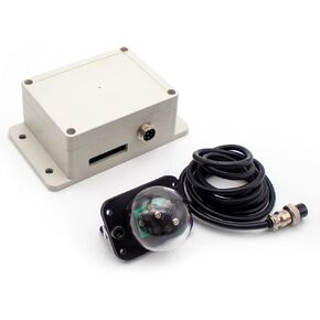 Single Double Axis Tracking Controller Solar Tracker Sun Tracking System Automatically Manual Switch Vertical Towards Sun (B Dual Axis)