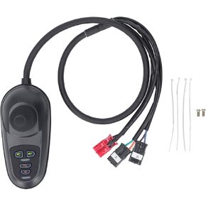 Electric Wheel Chair Controller DC24V 50A Wheelchair Joystick Controller Remote Control Electric Wheelchair Joystick Controller Brush Motor for Electric Wheel Chair