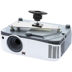Projector Ceiling Mount Compatible with ViewSonic PS500X PS501W PS501X PS600W PS600X PX706HD (4-Inch Extension)