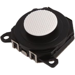 Analog 3D Button Joystick Stick Rocker with Cap for Sony PSP 1000 1001 (White)