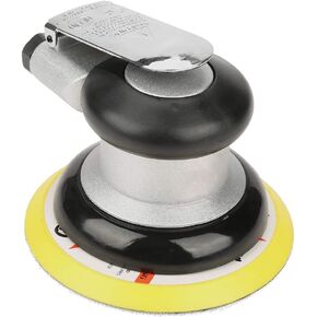 Walfront AT-780 5"/4" Air Random Orbital Sander Round Polisher Pneumatic Hand Sanding Tool Pneumatic Palm Sander(4"), Polishing Machine/Glaze Sealing Machine