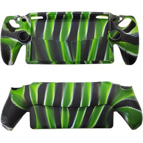 Silicone Protective Case for Playstation 5 Portal, Protective Cover Sleeve Compatible with Playstation 5 Portal Anti-Slip, Green