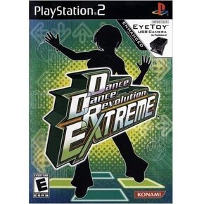 Dance Dance Revolution Extreme - بلاي ستيشن 2 (متجددة) in Kuwait
