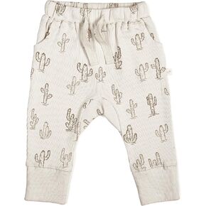 MakeMake Organics GOTS Certified Organic Cotton Jogger Bottoms Sweatpants for Baby Toddler Infant Boys Girls Neutral