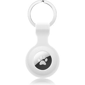 Case Apple Airtags, Keychain AirTags Case with Anti-Lost Key Ring, Protective Silicone Case for Apple AirTag 2021 Finder for Air Tag Tracker Holder Accessorie