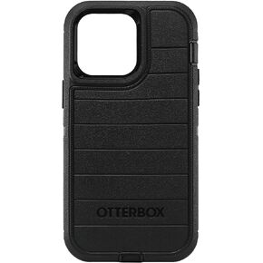 حافظة وحافظة بدون شاشة من سلسلة OtterBox Defender Pro لهاتف iPhone 14 Pro Max (فقط) (أسود) in Kuwait
