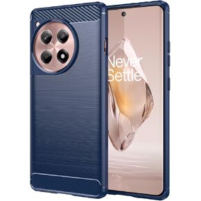 for OnePlus 12 R Phone case, Shockproof, Scratch Resistant Carbon Fiber Jacket, Soft TPU,for for OnePlus ACE 3 case (Black)