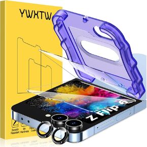 YWXTW EZ Unlock for Samsung Galaxy S25 Ultra Privacy Screen Protector, [0.01S Ultrasonic Fingerprint Support] [Not Glass] 23° Anti Spy Private S25 Ultra Screen Protector Case Friendly, 2 Pack