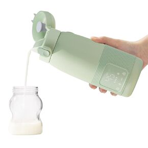 Portable Milk Warmer for Baby, Portable Bottle Warmer for Travel, Portable Water Warmer - Fast Charging, Cordless, 12 Ounces Big Capacity for Instant Breastmilk, Formula, Water