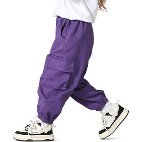 MINI PANDA toddler pants girls&boys，Stretch twill Chino toddler Pants