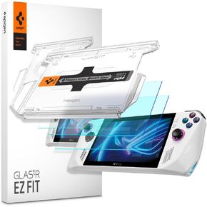 Spigen Tempered Glass Screen Protector [GlasTR EZ FIT] designed for ASUS ROG Ally/ASUS ROG Ally X- 2 Pack