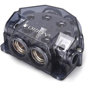 Orion XTR DB20202428 Power Ground Distribution Block, 2X 0/2 Gauge in TWO 0 Input for 2X 4 Gauge 2X 8 Gauge Output, for Car Audio Amplifier | Auto Parts, Automotive, Marine, Motorcycle, Trucks, RV