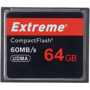 64GB Extreme Compact Flash Memory Card High Speed Up to 60MB/s Camera CF Card