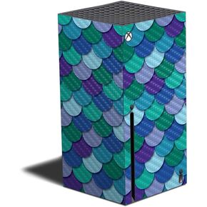 MightySkins Carbon Fiber Skin Compatible with Xbox Series X - Antique Purple | Protective, Durable Textured Carbon Fiber Finish | Easy to Apply | Made in The USA