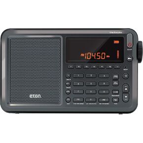 Mini Shortwave Radio,Digital,4-1/8" H