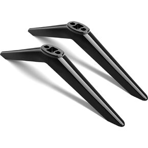 TV Base Stand for RCA TV Legs, for RCA TV Base Stand RTU5540 RTU5540-D RTU5540-B RTRU5527 RLED3221-D RTRU4327-US RTR4360-US RLDED5098 E4SW5017RKU RTRU5527 RTU6050 PLED3996A-E with Screws, Black