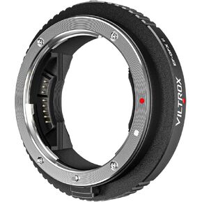 VILTROX EF-GFXII Auto Focus Lens Mount Adapter Converter with Aperture Control, EXIF Transmitting Compatible with Canon EOS EF/EF-S Lens to Fujifilm G-Mount GFX Cameras GFX 100 50S 50R