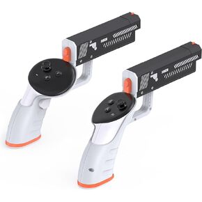 مقبض VR مرجح لـ Oculus Quest 3، وحدة تحكم VR Adator متوافقة مع Meta Quest 3، ABS والألمنيوم، زاوية دقيقة ومواصلة التتبع لتعزيز تجربة لعبة الواقع الافتراضي FPS in Kuwait