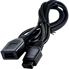 whiteeeen 9 Pin Extension Cord Cable for Sega Genesis MD Mega Drive Controlle Extension Sega Genesis 1/2/3 Controller About 5.9FT (1pcs)