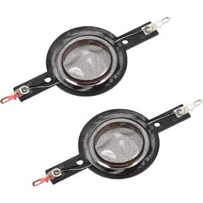 uxcell 25.5mm Tweeter Voice Coil Speaker Silk Film Membrane Drive Head 43mm 2pcs