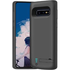 Battery Case Compatible with Samsung Galaxy S10e, 5000mAh Rechargeable Extended Battery Charging Case, External Battery Charger Case, Adds 1.2X Extra Juice (5.8 inch for Galaxy S10e)