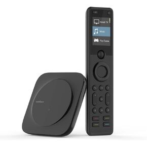 SofaBaton X1 Universal Remote, Smart Remote Control, Control Up to 60 IR/Bluetooth/WiFi Devices, Customize Activities, with Hub and App