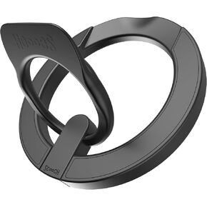 Scooch Magnetic Phone Ring Holder for MagSafe Phone Grip [MagRing 2.0], Magnetic Ring with Adjustable Stand, Strong Magnets, for iPhone 15/14/13/12, Compatible with MagSafe Accessories