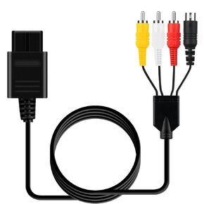 OSTENT AV Composite S-Video RCA Video HD TV Cable for Nintendo 64 N64 SNES SFC NGC