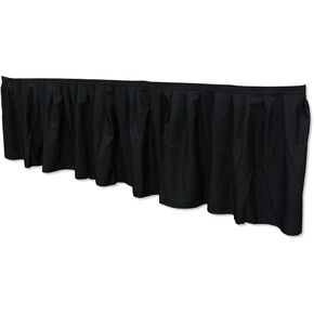 Elite Screens Projector Projection Screen Drape Kit Accessory Uniquely Designed for Yard Master 2/ Yard Master 2 WraithVeil® Dual Series 90″-135″ Models - Black Skirt, ZOMS2-DK