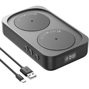 Meatanty Random Mouse Mover, 100% Undetectable Jiggler Moving Device, Mechanical Mouse Shaker with Adjustable Interval Timer, No Need to Align Mouse Sensor, Quiet Vibration Pad Keep Work Life Balance