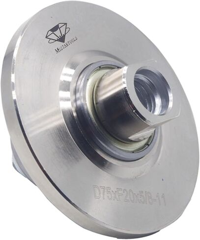 1/2 Inch Demi Bullnose Half Bullnose Coarse Vacuum Brazed Diamond Hand Profiler Router Bit Profile Wheel with 5/8-11 in Thread for Granite,Marble,Tile,Travertine,Concrete Countertop in Saudi Arabia