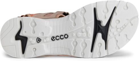 ECCO Women's Yucatan Sport Sandal, NUDE/CORAL NUBUCK, 8-8.5 in Saudi Arabia