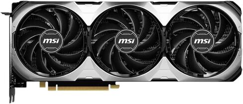 MSI Gaming GeForce RTX 4070 Ti 12GB GDRR6X Extreme Clock: 2655 MHz 192-Bit HDMI/DP Nvlink TORX Fan 4.0 Ada Lovelace Architecture بطاقة رسومات (RTX 4070 Ti Ventus 3X 12G) in Saudi Arabia