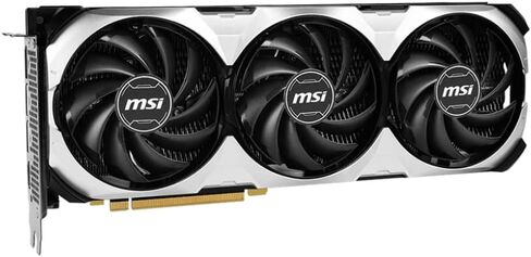 MSI Gaming GeForce RTX 4070 Ti 12GB GDRR6X Extreme Clock: 2655 MHz 192-Bit HDMI/DP Nvlink TORX Fan 4.0 Ada Lovelace Architecture بطاقة رسومات (RTX 4070 Ti Ventus 3X 12G) in Saudi Arabia