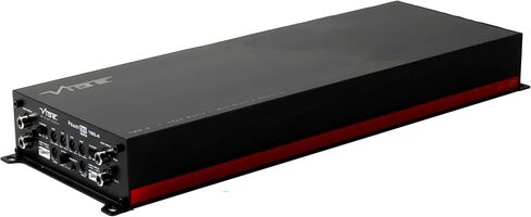 مضخم صوت Proscenium Vibe POWERBOX1200.1D-V3 لصوت السيارة: مضخم صوت أحادي الكتلة من الفئة D، 1200 واط من الطاقة، تعزيز الجهير، مدخل RCA منخفض المستوى، التحكم عن بعد، تصميم مضغوط، أسود in Kuwait