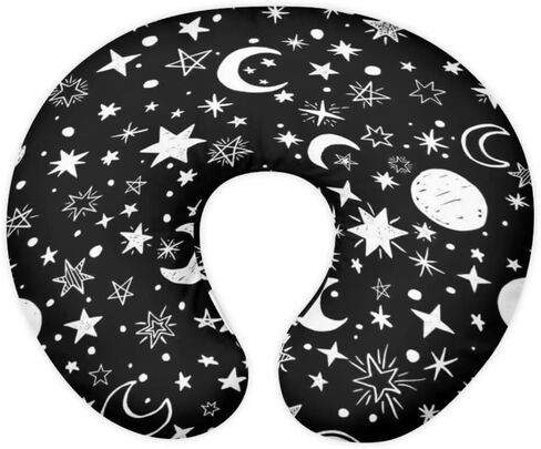 Pillow Cover Breastfeeding Pillow Slipcover for Moms Soft Breathable Knit Fabric Newborn Infant Feeding Pillow Covers for Baby Girl Boy, Love Print in Saudi Arabia