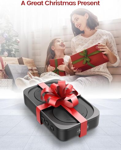 EAXBUX Ultra-Slim Mouse Jiggler,100% Undetectable Mouse Mover Jiggler Device Shaker with Adjustable Spinning Time,Random Movement,Gifts for Keeping PC/Laptop Active & Secure to Improve Work Efficiency in Kuwait