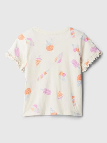 GAP Baby Girls' Short Sleeve Graphic Tee in Saudi Arabia
