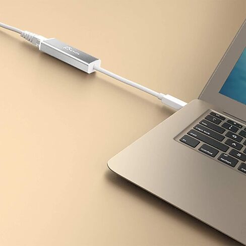 j5create USB 3.0 إلى RJ45 جيجابت إيثرنت محول، 10/100/1000 إيثرنت LAN محول الشبكة لنظام التشغيل Mac، Windows 11/10/8.1/7، نظام التشغيل Chrome، سطح المكتب، الكمبيوتر المحمول (JUE130) in Kuwait