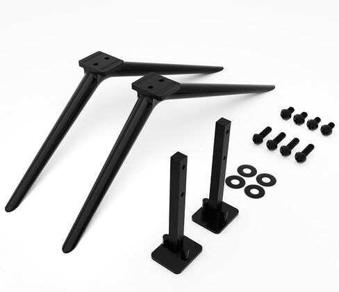 أرجل حامل تلفزيون معدنية لحامل تلفزيون Sony Bravia، فقط من أجل Sony KDL-40XBR2 KDL-40XBR3 KDL-40XBR4 KDL-40XBR5 KDL-46XBR2 KDL-46XBR3 KDL-46XBR4 KDL-46XBR5، سهلة التركيب وتعزيز الثبات in Kuwait