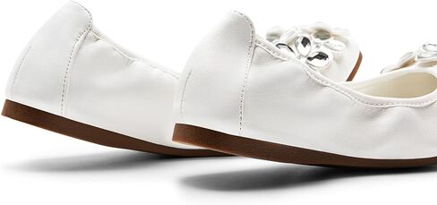 DREAM PAIRS Ballet Flats Shoes for Women, Women's Pointed Toe Rhinestone Sparkly Foldable Flats, Comfortable Shoes for Women Dressy Wedding Party Work Drive in Saudi Arabia