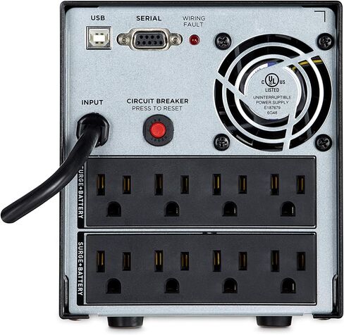 CyberPower OR1500PFCLCD PFC Sinewave UPS System, 1500VA/1050W, 8 Outlets, AVR, Mini-Tower in Saudi Arabia