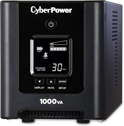 نظام UPS CyberPower OR1500PFCLCD PFC Sinewave، 1500VA/1050W، 8 منافذ، AVR، برج صغير in Saudi Arabia