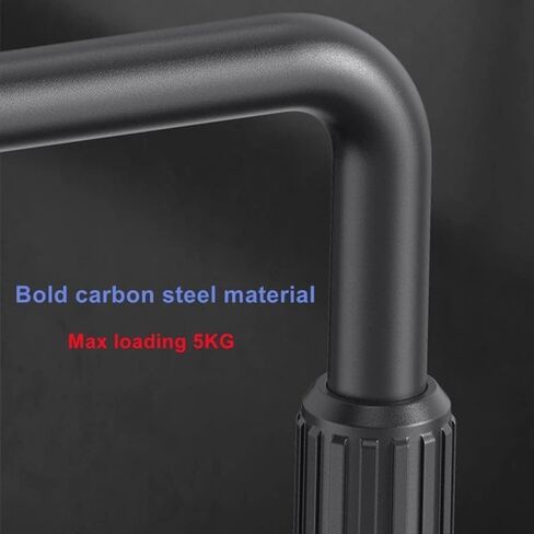 حامل جهاز عرض مكتب بجانب السرير على شكل C-Clamp حامل جهاز عرض معدني قابل للتعديل حامل جهاز عرض للسرير/الطاولة مناسب لـ XGIMI Xiaomi Mother Dangbei سعة التحميل تقريبًا. 5 كجم أسود in Kuwait