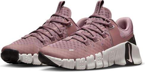 Nike Free Metcon 5 Women's Workout Shoes (DV3950-201, Smokey Mauve/Light Bone/Velvet Brown/) in Saudi Arabia