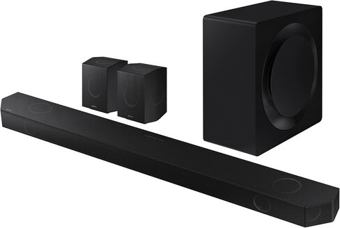 SAMSUNG HW-Q990D 11.1.4ch Soundbar with True Dolby Atmos Sound with a Walts TV SOUNDBAR-Mount for Compatible Soundbars Under 15lb and Walts HDTV Screen Cleaner Kit (2024) in Kuwait