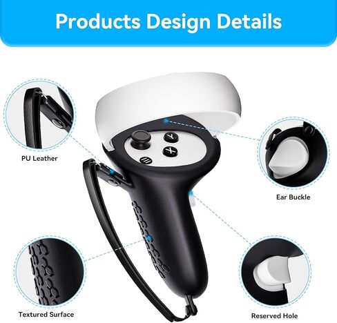 متوافق مع ملحقات Oculus Quest 2، غطاء وجه من السيليكون، غطاء VR Shell، غطاء مقبض وحدة التحكم باللمس Quest 2، غطاء العدسة الواقي، غطاء العين القابل للتصرف، قطعة قماش لمسح المرآة للاستعمال مرة واحدة in Kuwait