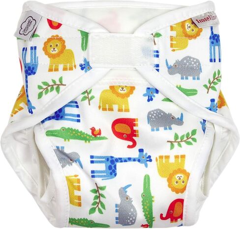 Organic All in One Reusable Cloth Diaper (Circus, L (24-35 lbs)) in Saudi Arabia