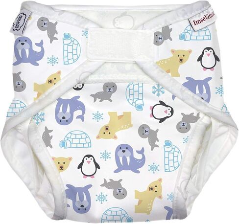 Organic All in One Reusable Cloth Diaper (Circus, L (24-35 lbs)) in Saudi Arabia