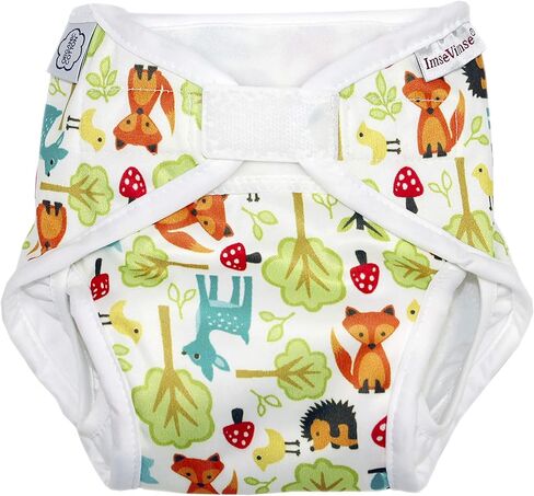 Organic All in One Reusable Cloth Diaper (Circus, L (24-35 lbs)) in Saudi Arabia